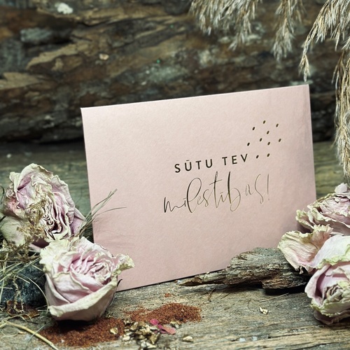 Gift envelopes with printing