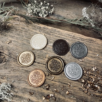 Stamping sticker ROYAL LILY