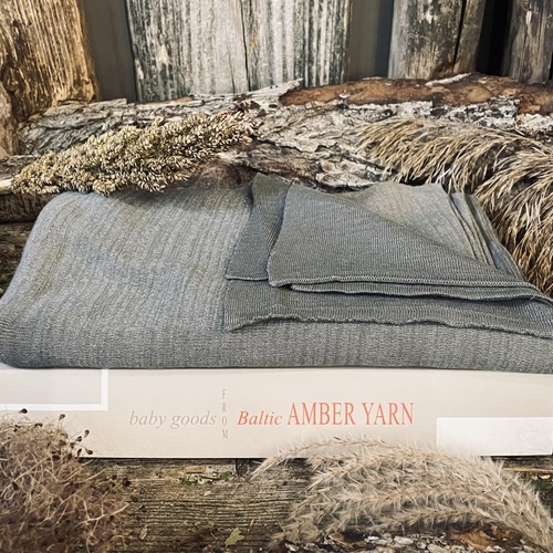 Baby blanket AMBER THREAD